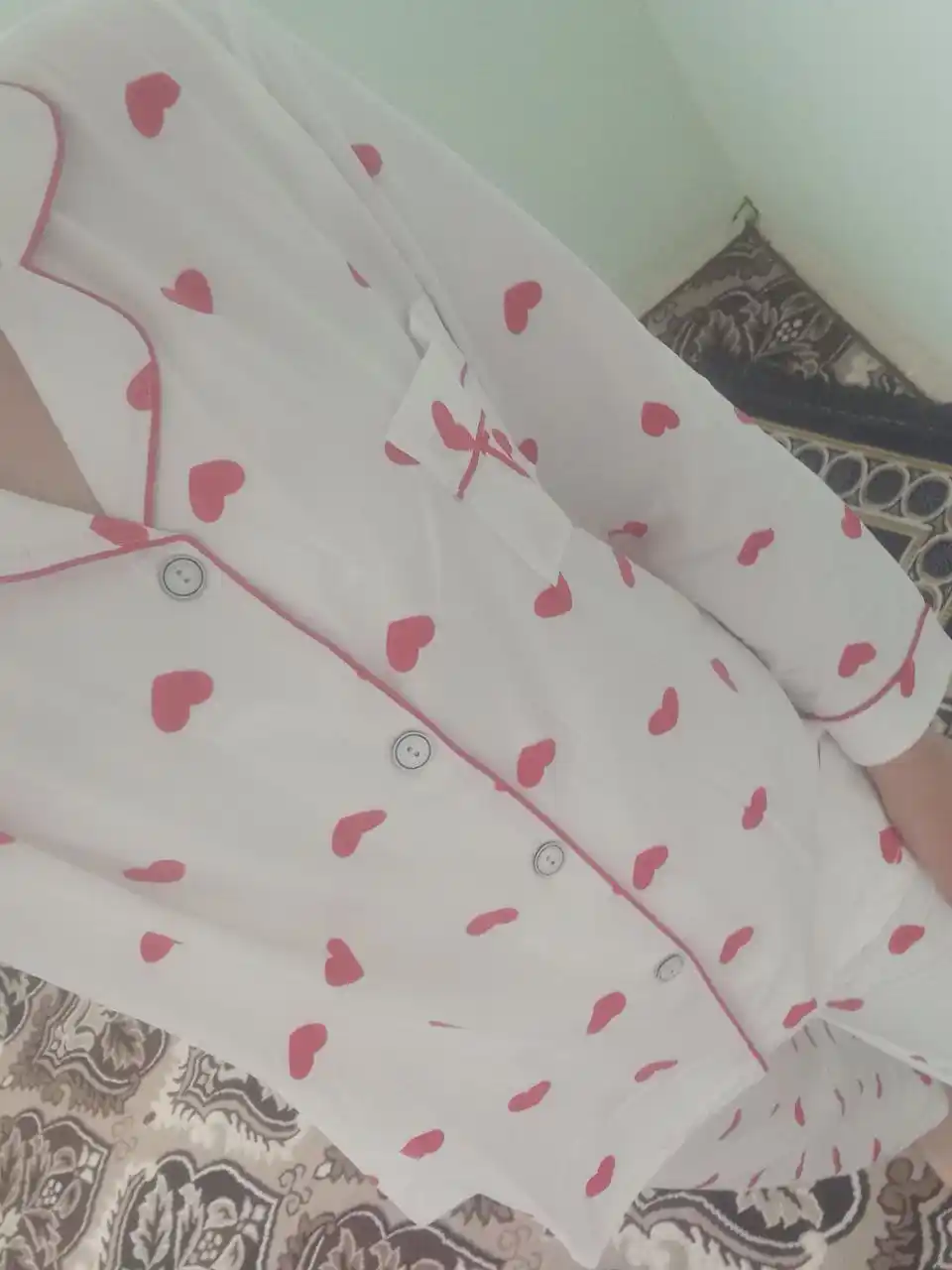 Ayollar pijama to‘plami, bahor mavsumi uchun pijamalar, qo‘sh pijama