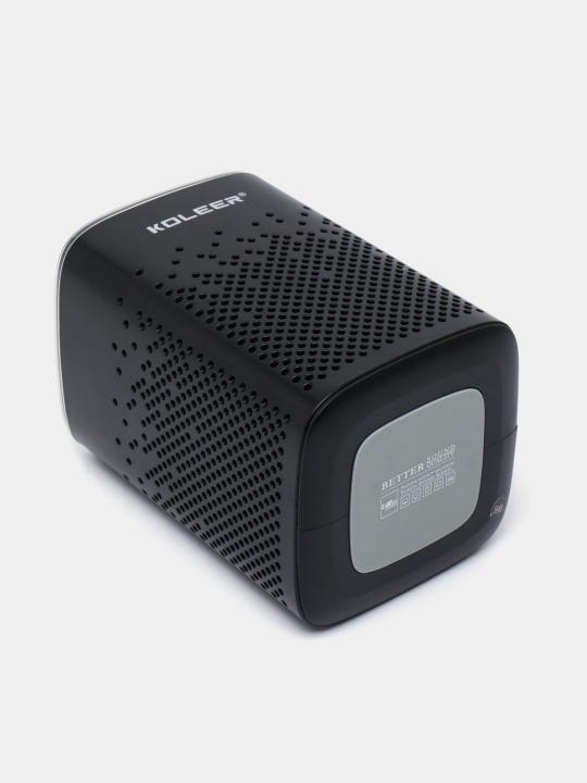 Koleer S818 Bluetooth kolonkasi, S819 - kuchli bass, Hi-Fi stereo ovoz va zamonaviy dizayn