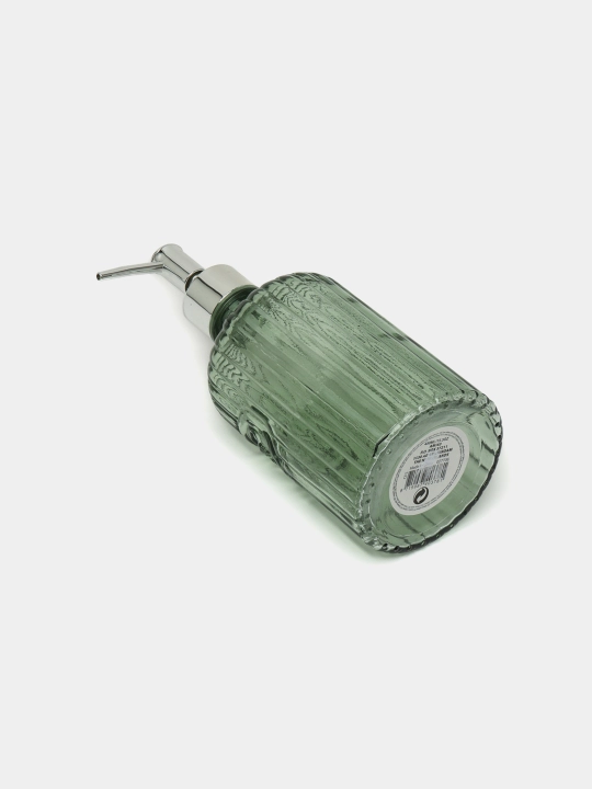 Suyuq sovun uchun shisha dispenser, 450 ml, pudra rangli