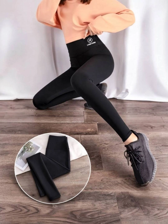 Yuqori yuqori belli, ayollar sport legginslari - 