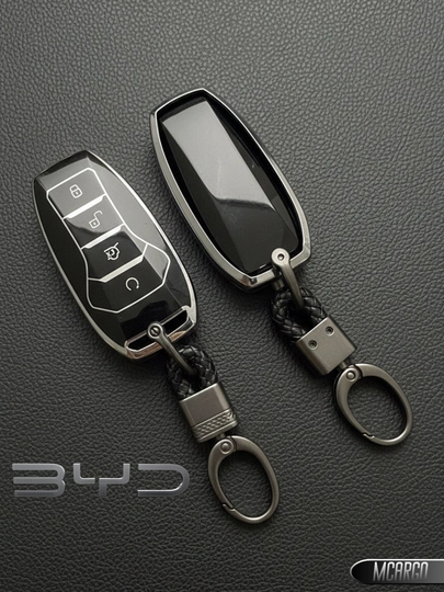 Защитный чехол для ключа BYD – Song Plus TPU — MCARGO-BVDMATTE-ЧЕРНСТЕ