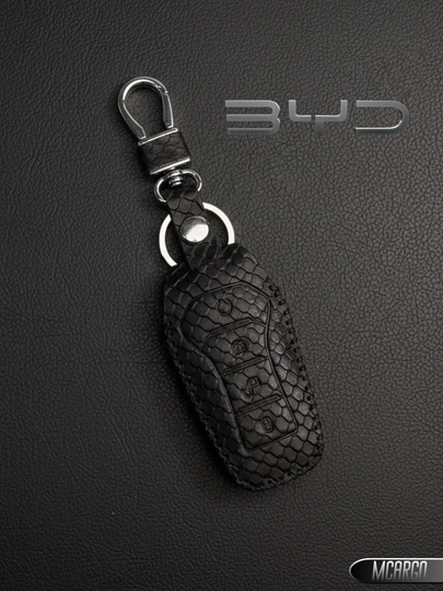 Защитный чехол для ключа BYD – Song Plus TPU — MCARGO-BVDMATTE-УГОЛЬН