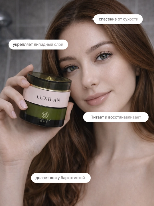 Увлажняющий крем для лица Luxilan, глубокое питание, 50 г