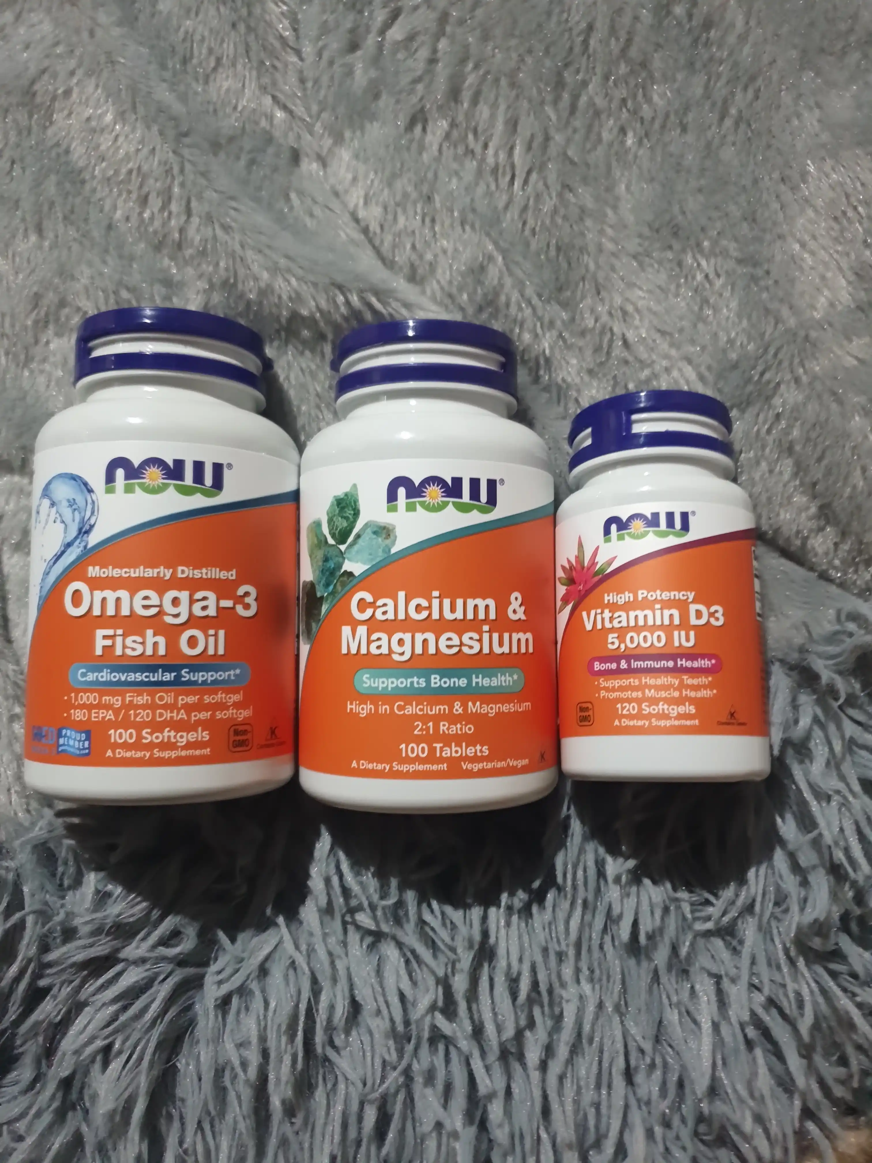 Kalsiy va Magniy NOW Foods 500/250mg, 100 tabletka, Halol
