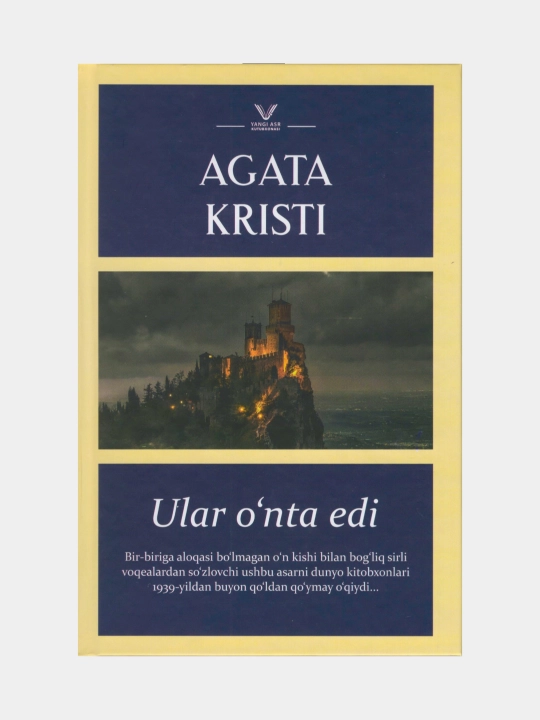 Ular o'nta edi, Agata Kristi, kitob o'zbek tilida - 