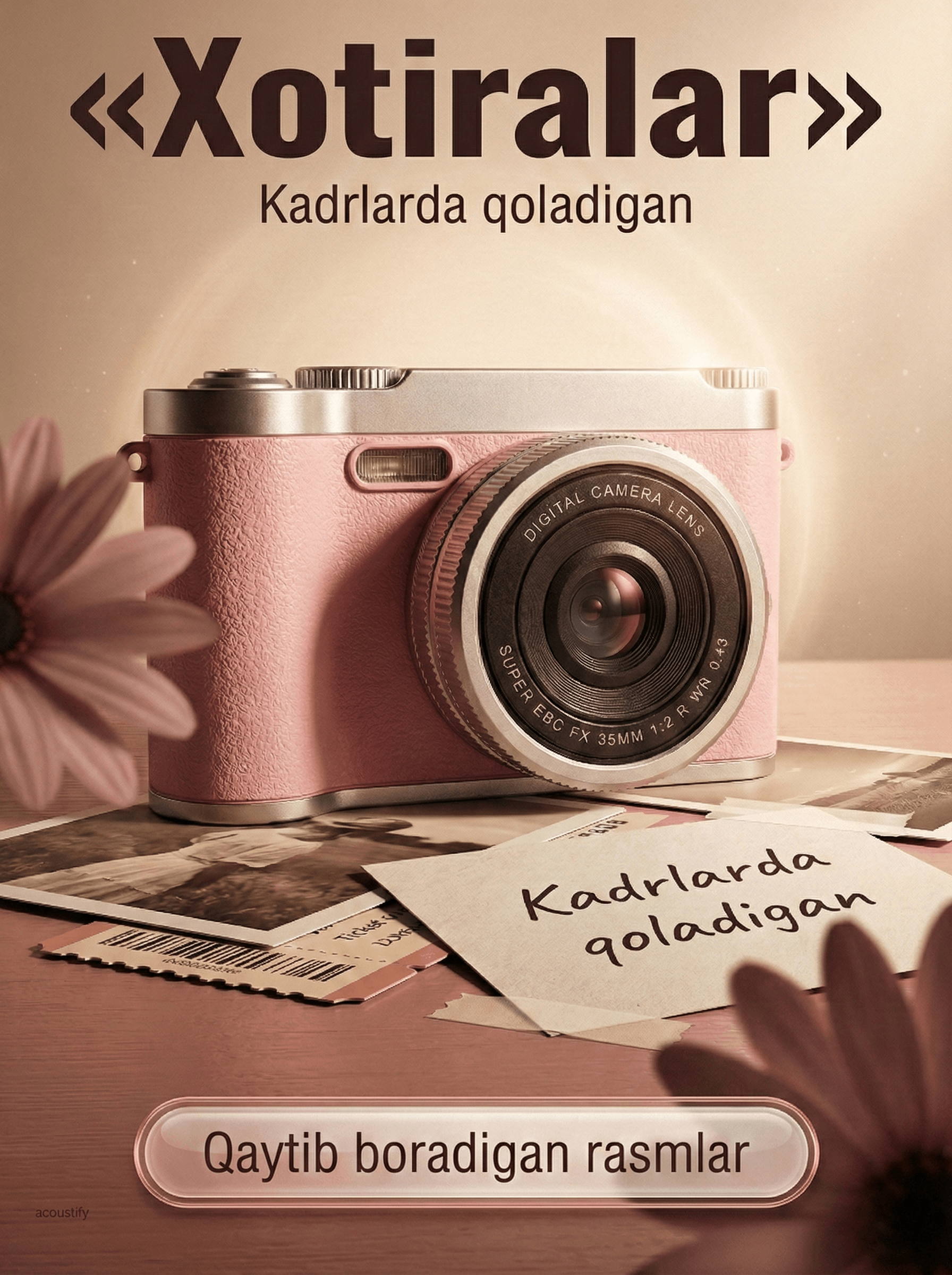Raqamli kamera (fotoparat), foto kamera, retro kamera, 8x zum, va 32 GB karta