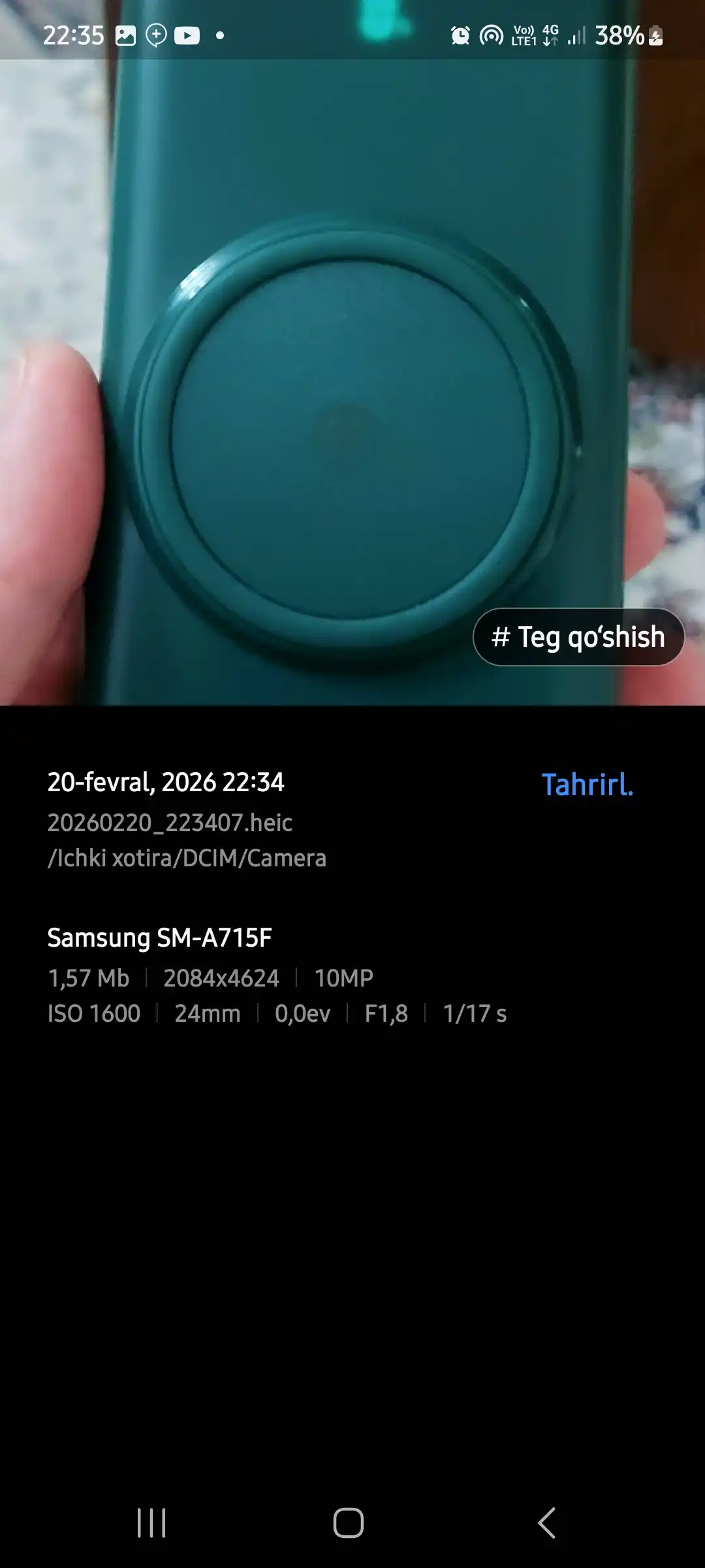 Simsiz zaryadlovchi power bank, zamonaviy dizayn, 4 ta kabel bilan