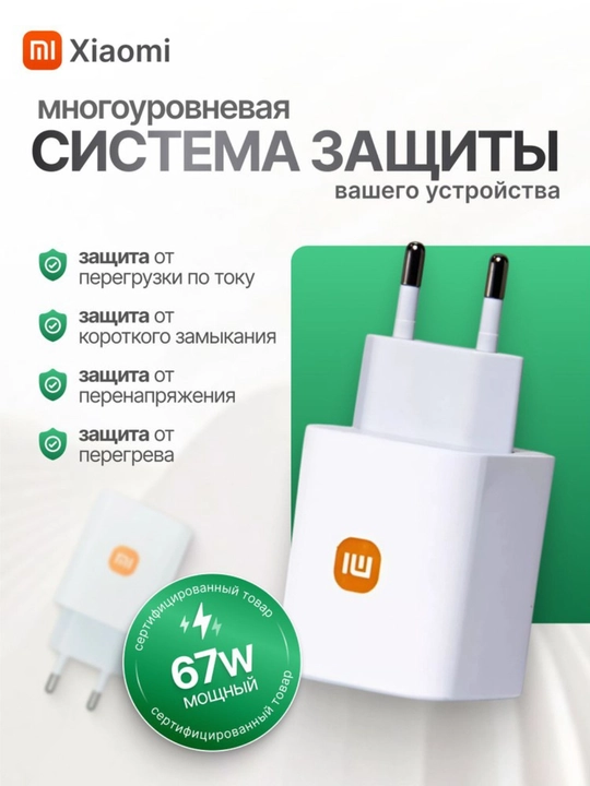 Сетевое зарядное устройство GAN 65W PD зарядный комплект для Samsung, Xiaomi, Oppo, Huawei