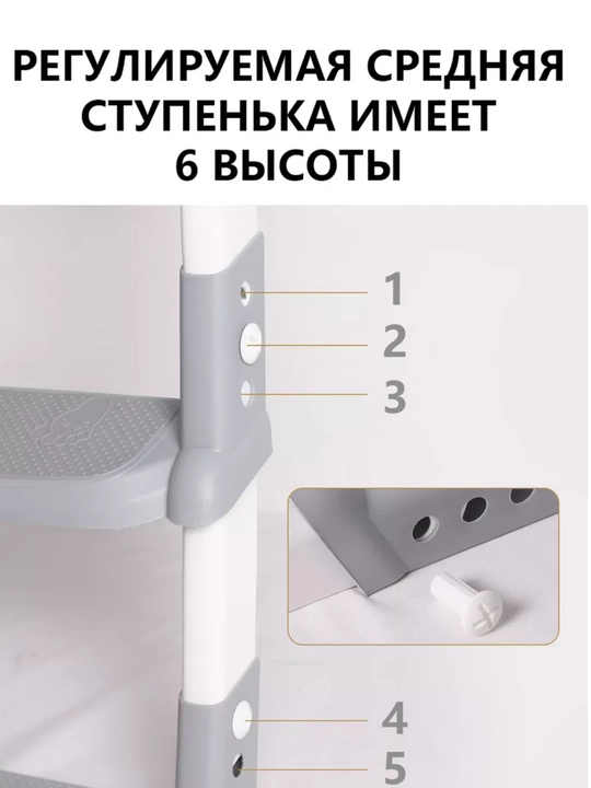 Детское сиденье для унитаза — мягкое, безопасное и удобное