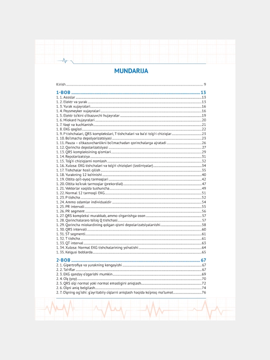 KLINIK ELEKTROKARDIOGRAFIYA — Muminov I. A., Ergasheva Z. A