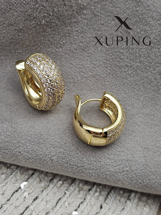 Кольцевые серьги для девочек и женщин, Xuping