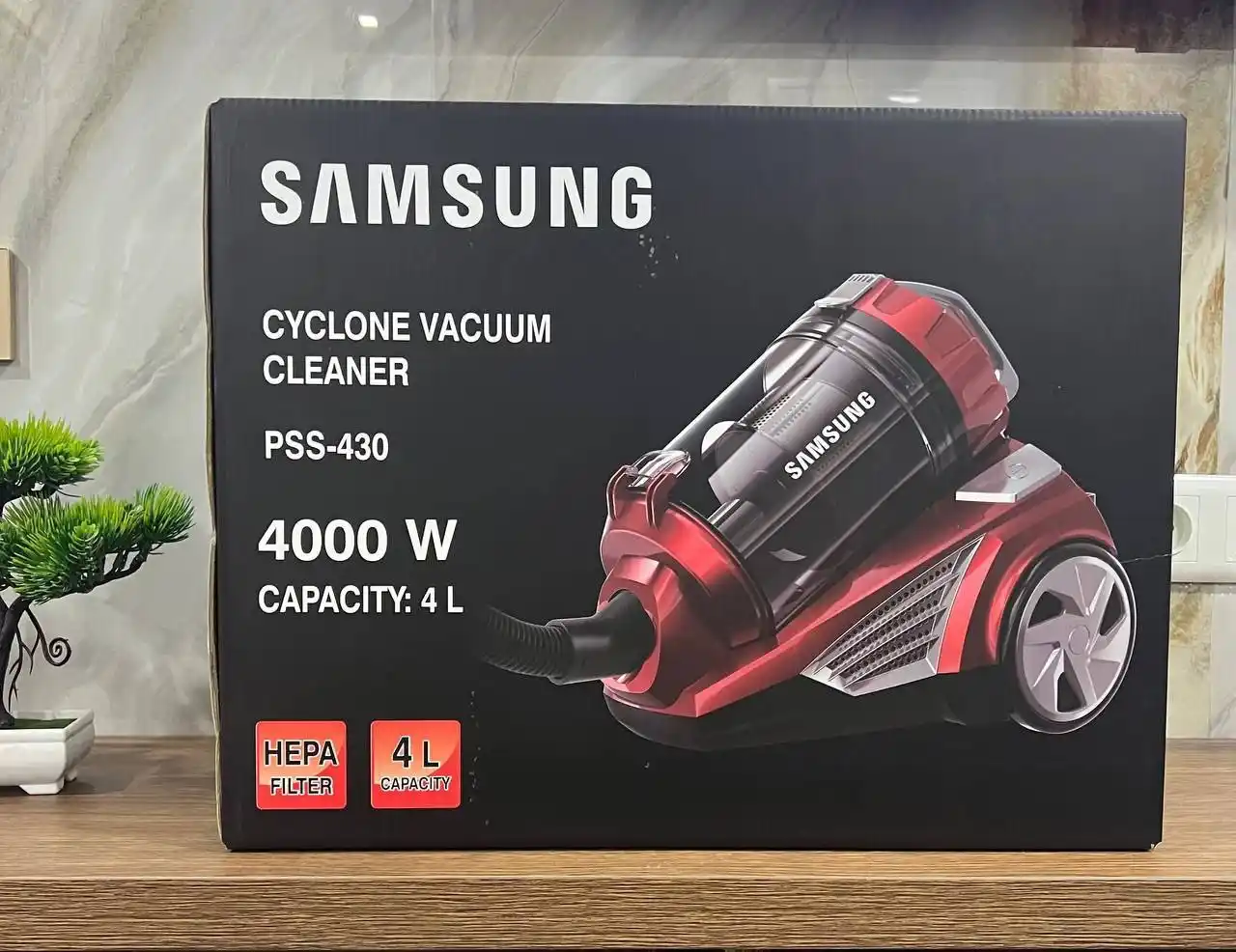 Changyutgich Samsung Vacuum Cleaner PSS-430 quvvatli 4000W hajmi 4 litr, HEPA filtr