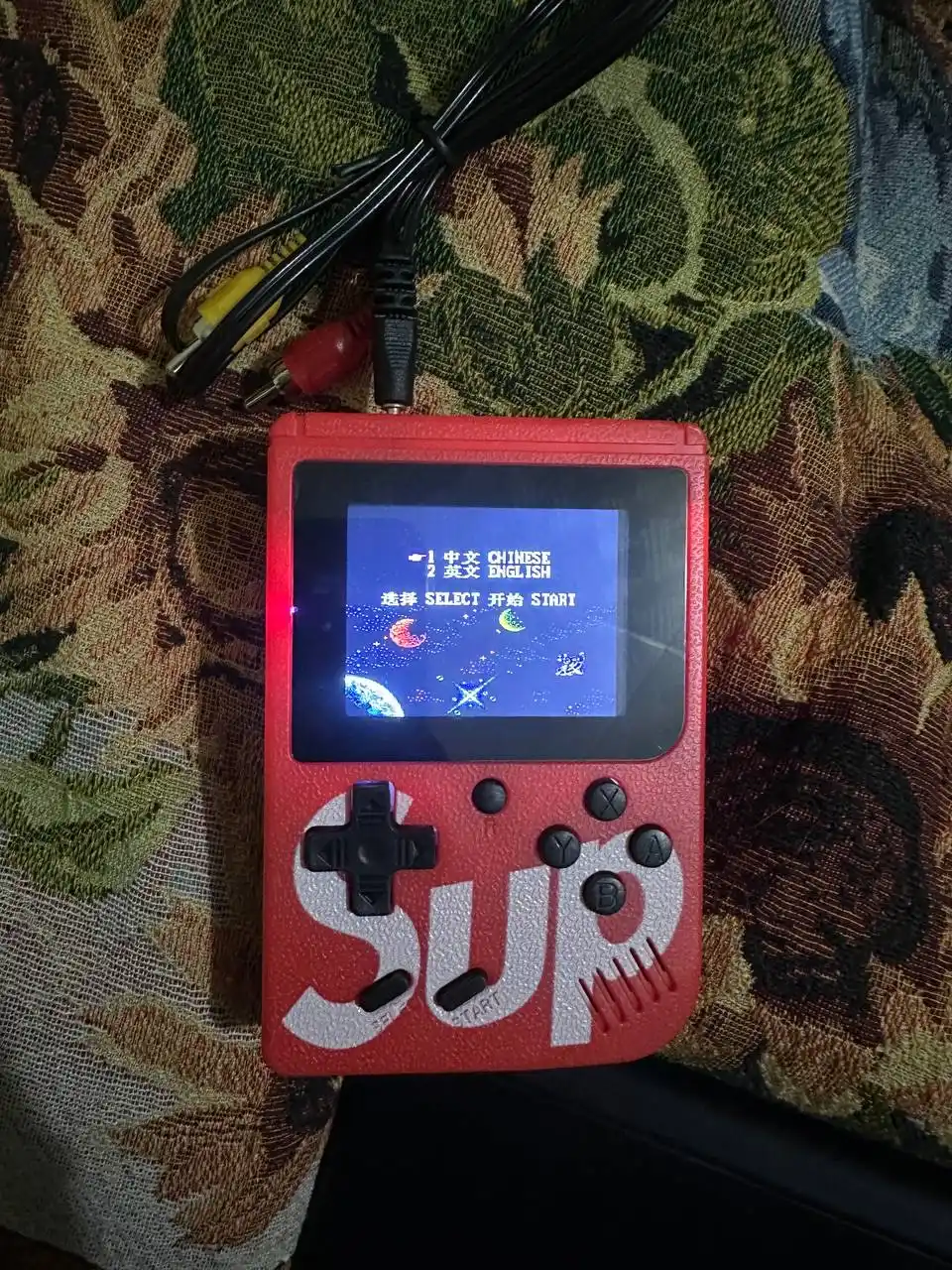 SUP Game Box o‘yin pristavkasi, portativ konsol, cho‘ntak o‘yin pristavkasi, tetris