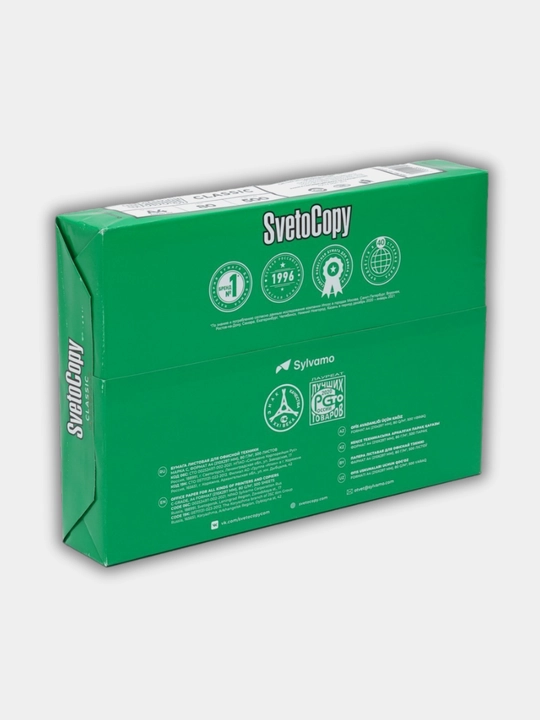 Бумага белая, лист SvetoCopy A4 Classic (1 упаковка - 500 листов)