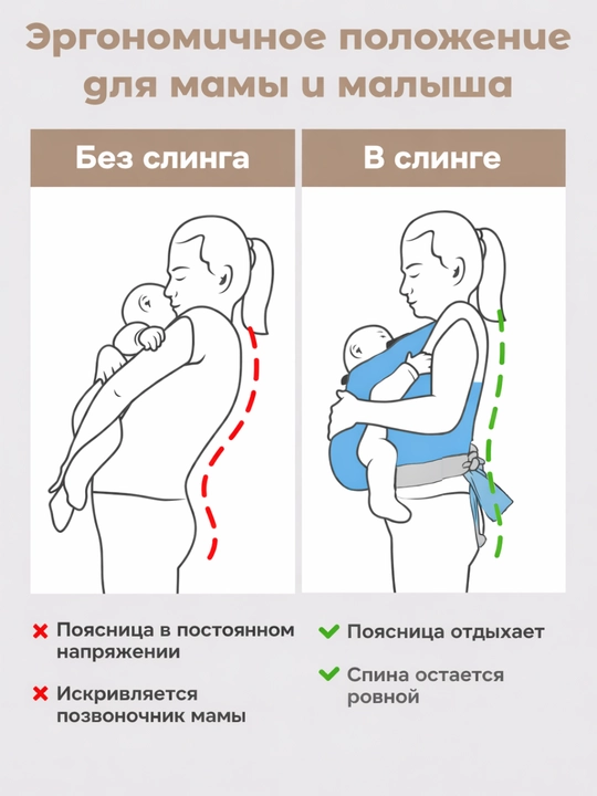 Эргорюкзак для переноски детей