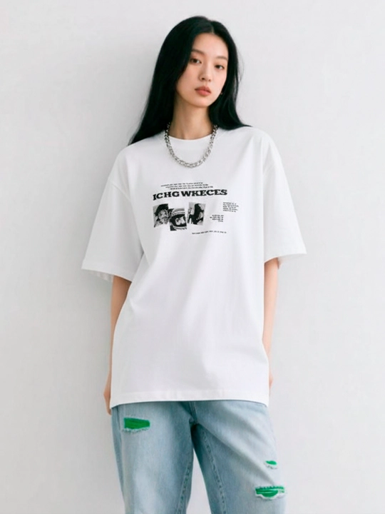 Футболка унисекс, свободный крой