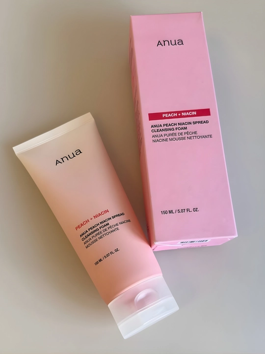 Пенка для умывания Anua Peach Niacin Spread Cleansing Foam, 150 мл