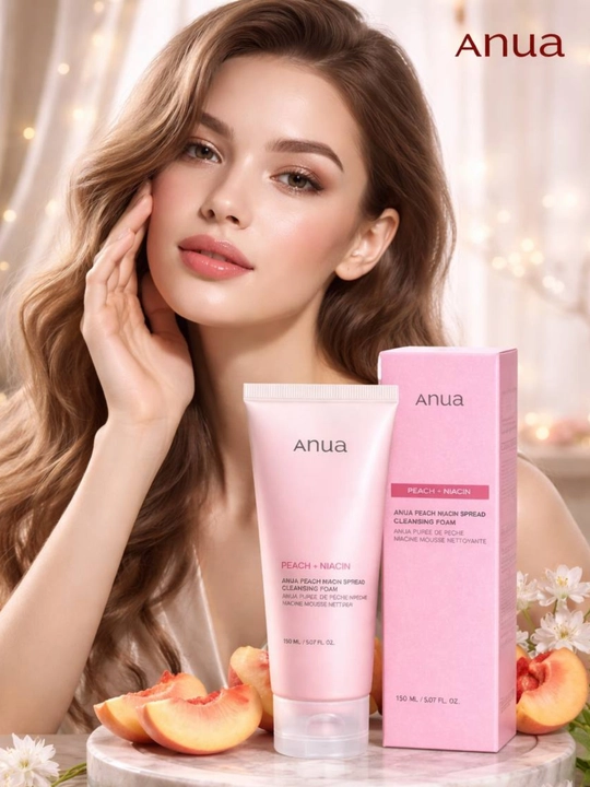 Пенка для умывания Anua Peach Niacin Spread Cleansing Foam, 150 мл