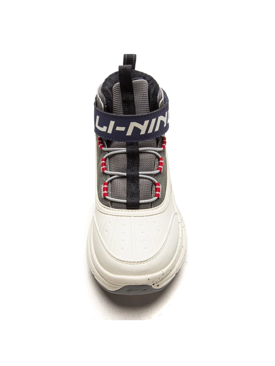 Bolalar uchun qishki baland krossovkalar Li-Ning YKCV170 issiq saqlovchi