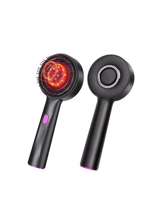 LED terapiyali, soch o‘stiruvchi, massaj taroq, vibratsiyali va issiqlik funksiyali