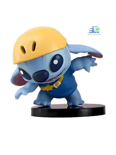 Фигурка-сюрприз Stitch Blind Box — коллекционная игрушка Стич в закрытой упаковке — NADOBRA-STICHBLINDBOX-ГОЛУБ-6pcs