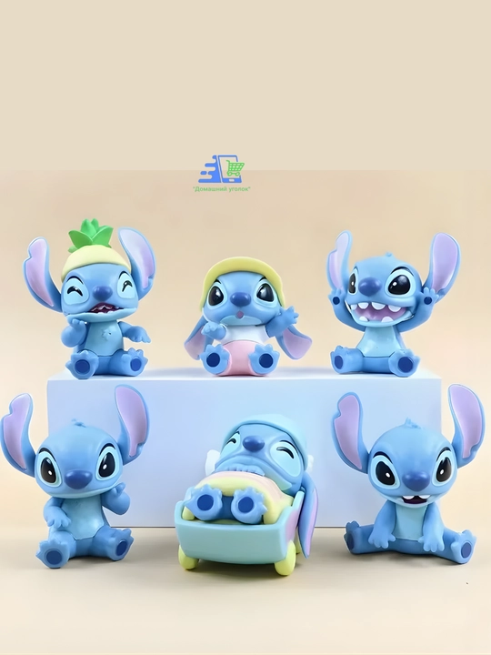 Stitch Blind Box syurpriz haykali - yopiq qadoqdagi kolleksiyali o‘yinchoq