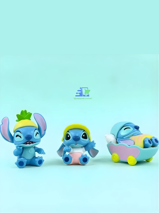 Stitch Blind Box syurpriz haykali - yopiq qadoqdagi kolleksiyali o‘yinchoq