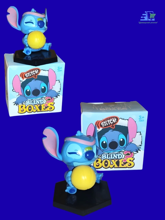 Stitch Blind Box syurpriz haykali - yopiq qadoqdagi kolleksiyali o‘yinchoq