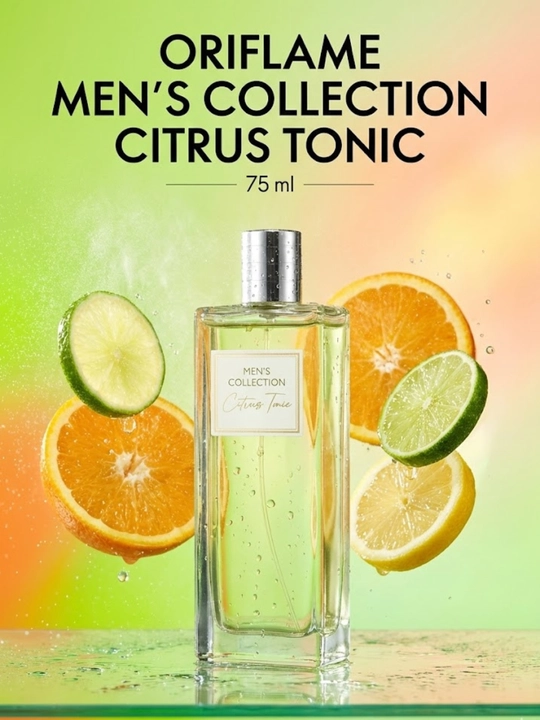 Men’s Collection Citrus Tonic туалетная вода, цитрус, для мужчин, 75 мл - 