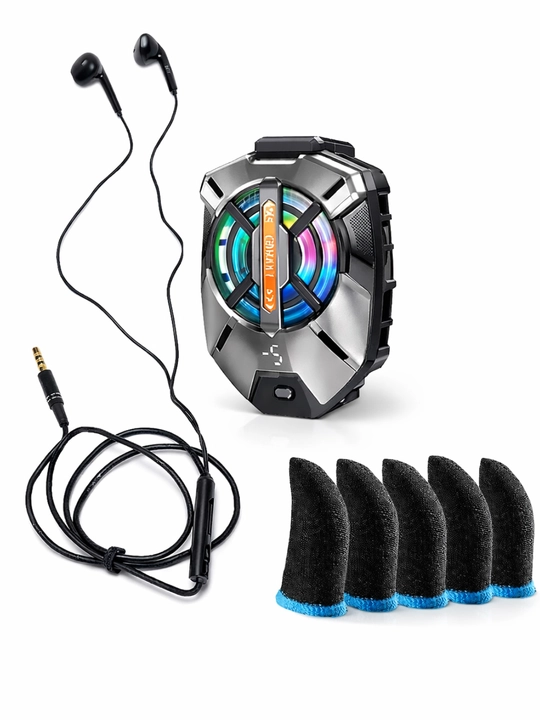 3 tasi 1 da Gaming to‘plam quloqchin + telefon sovutgichi + sensor qo‘lqop