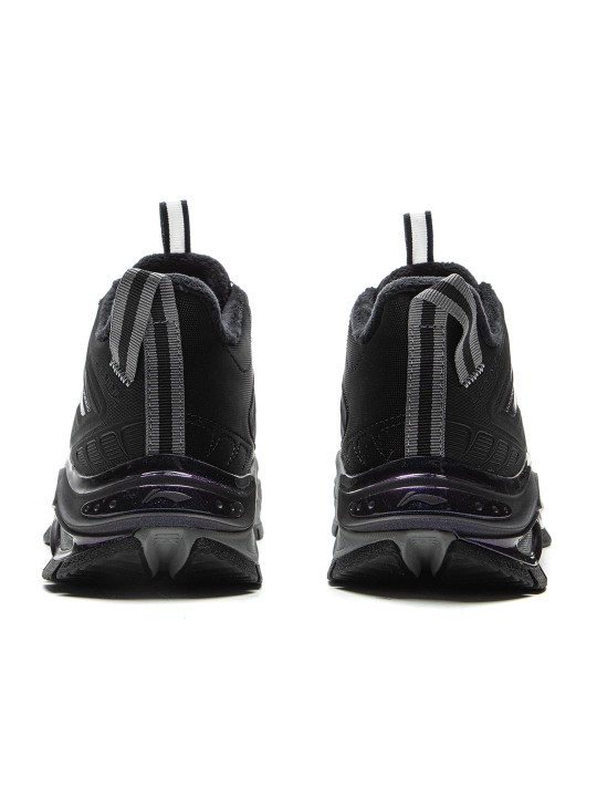 Детские зимние кроссовки Li-Ning YKCV168 утепленные с быстрой шнуровкой Warm Shell