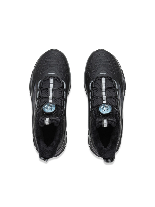 Детские зимние кроссовки Li-Ning YKCV168 утепленные с быстрой шнуровкой Warm Shell