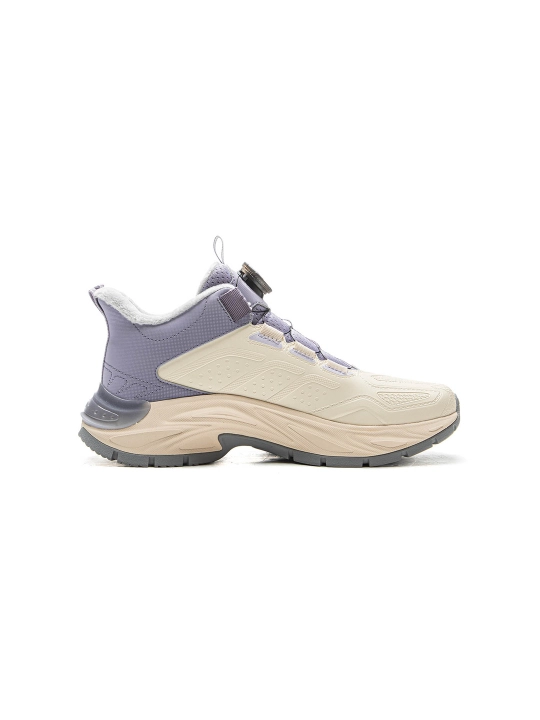 Детские зимние кроссовки Li-Ning YKCV168 утепленные с быстрой шнуровкой Warm Shell