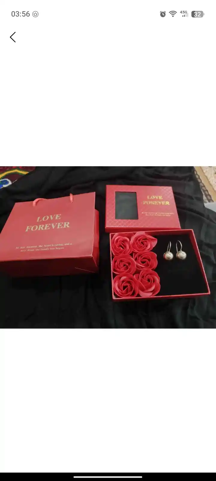 Подарочный набор Love Forever-романтическая подарочная коробка с розами из мыла, ювелирные