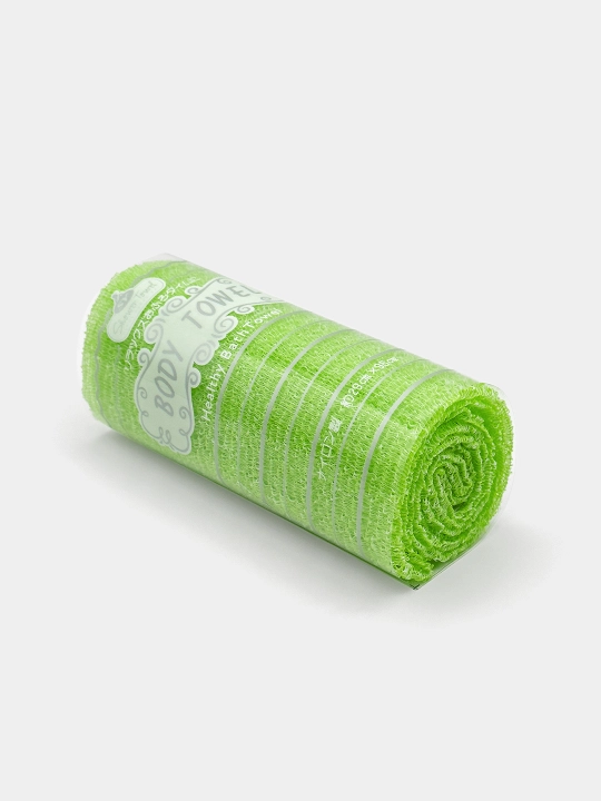 Корейская массажная пилинг мочалка-полотенце, Shower Body Healthy Bath Towel, цветная