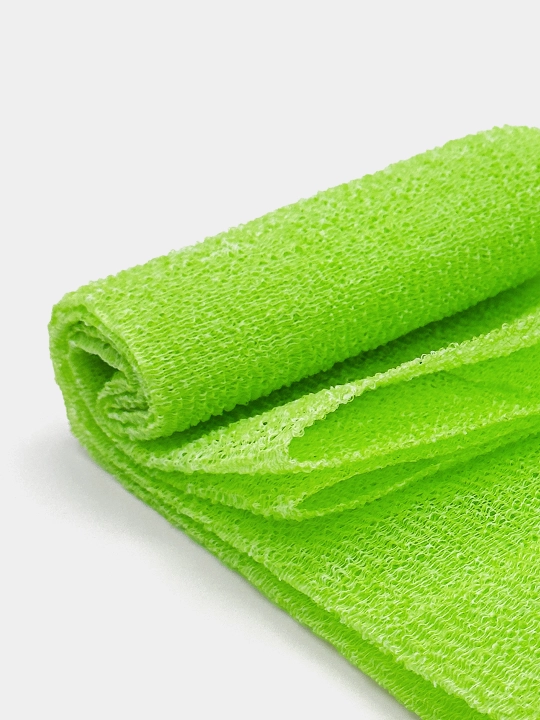 Корейская массажная пилинг мочалка-полотенце, Shower Body Healthy Bath Towel, цветная
