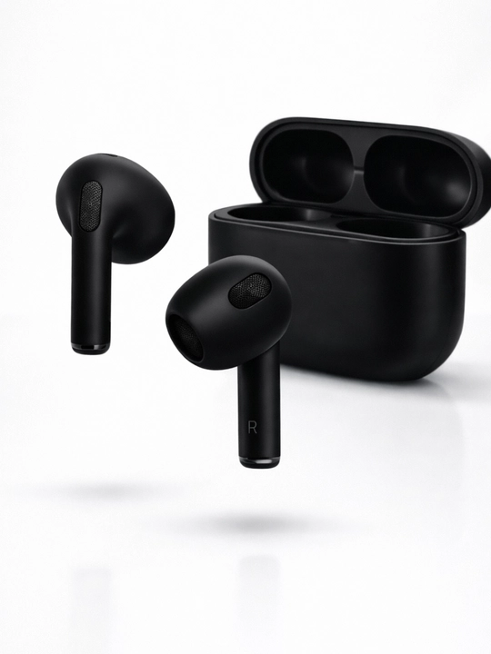 Pro 3 Simsiz Bluetooth quloqchin – oq / qora, sensorli, kuchli bass