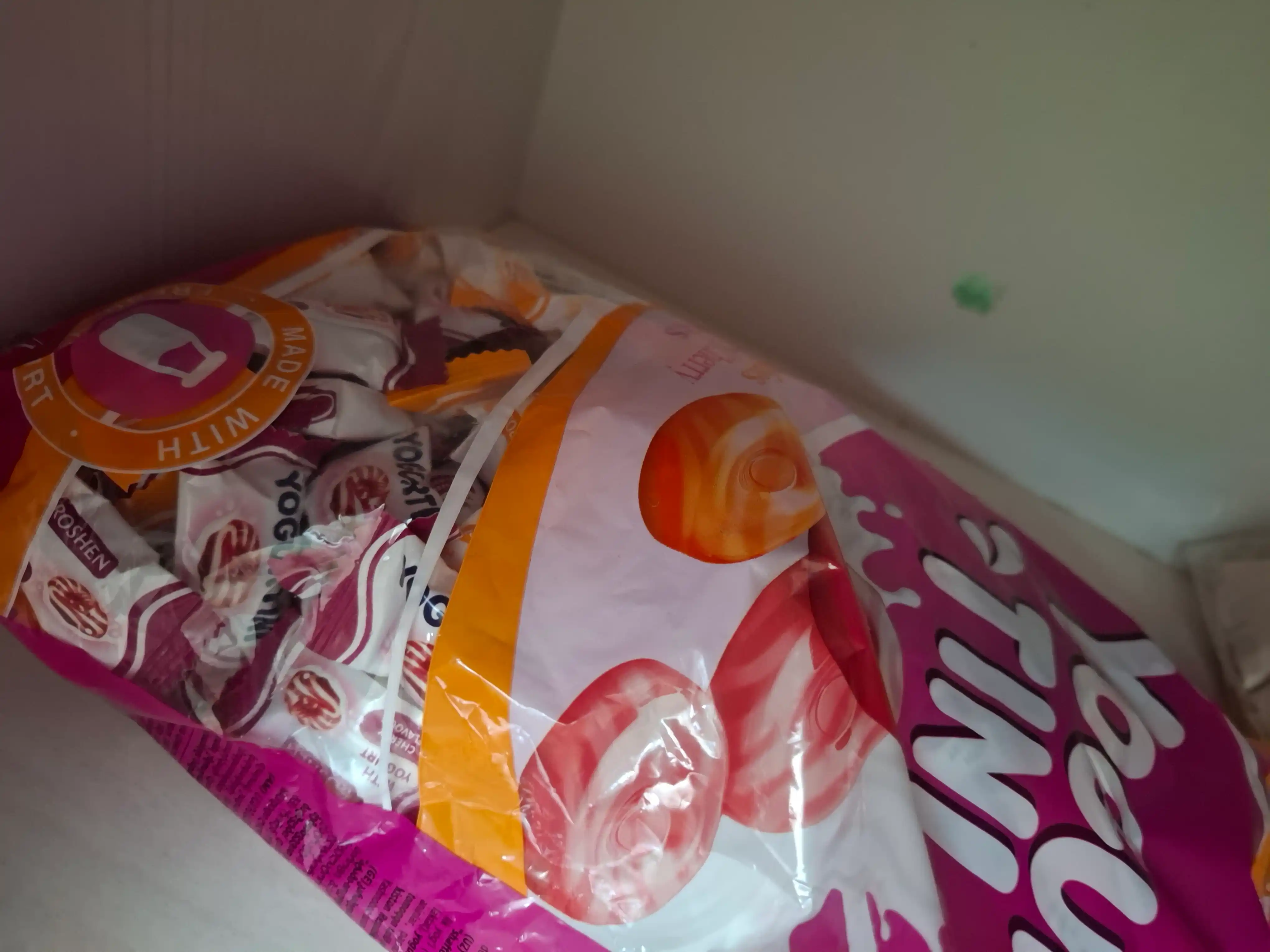 Конфеты Roshen Yogurtini, 1 кг