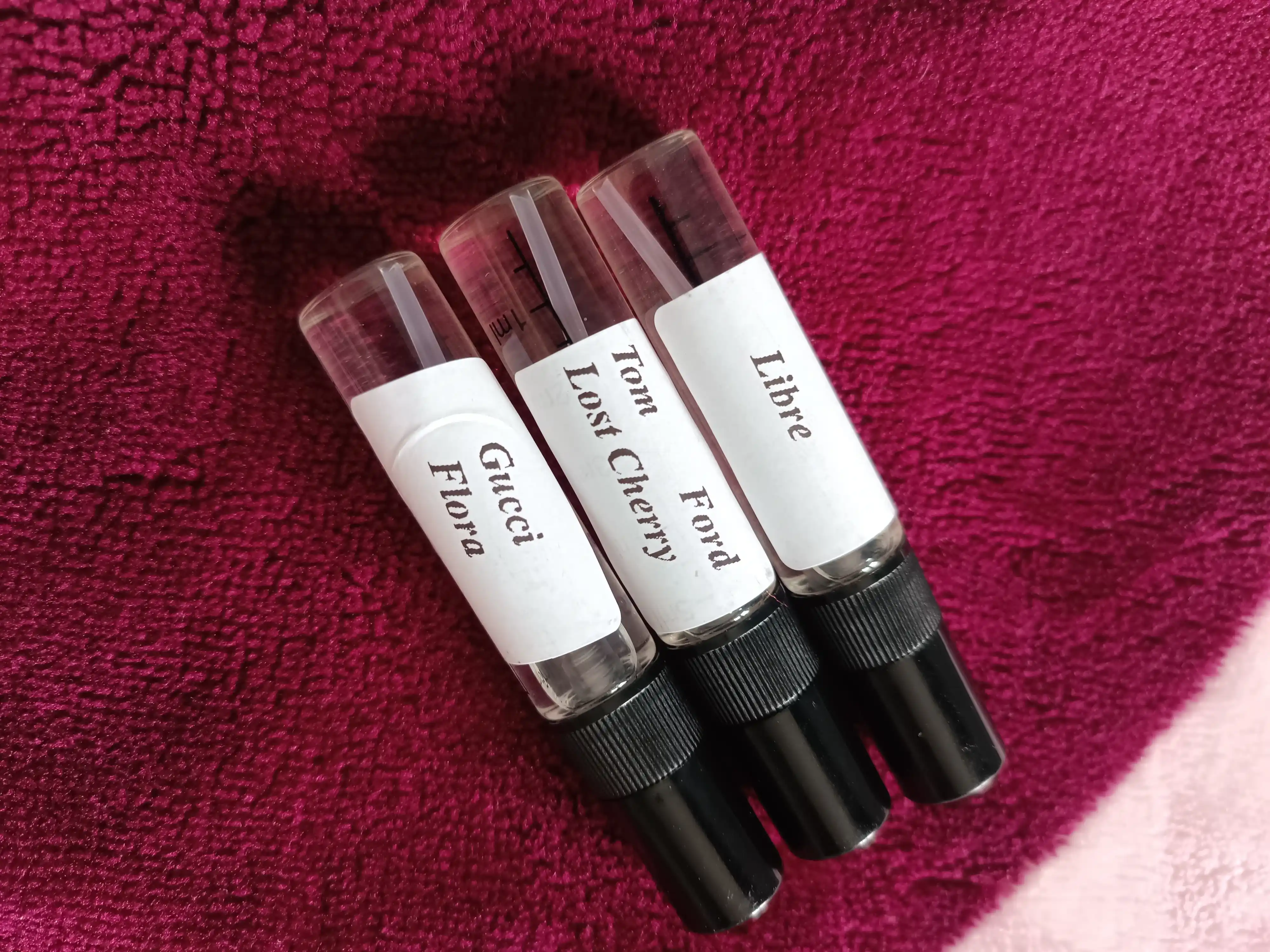 Набор духов для женщин Libre, Tom Ford Lost Cherry, Gucci Flora, 3 в 1