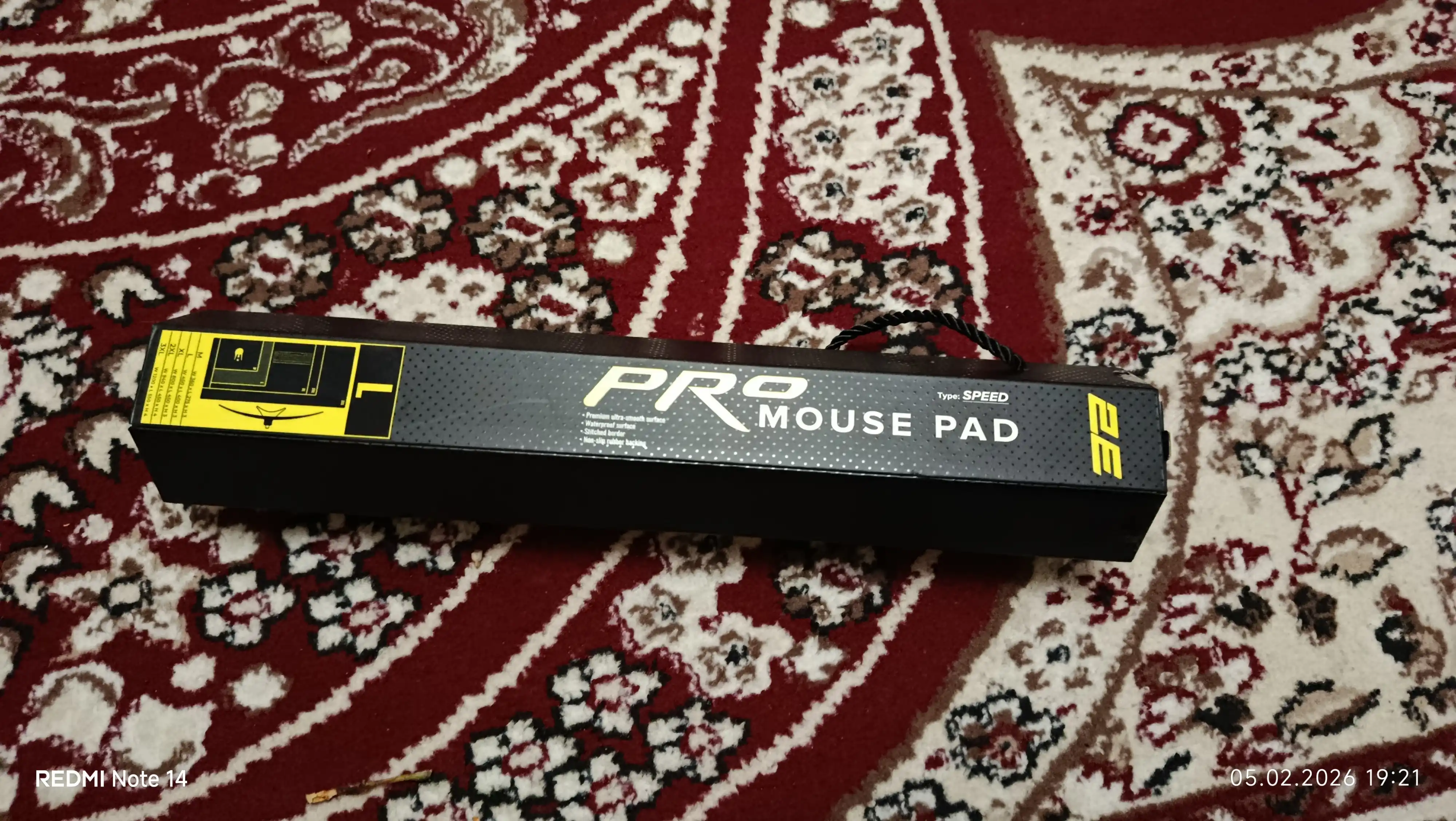 Игровой коврик для мыши 2E GAMING PRO Mouse Pad Speed, водоотталкивающий, M-L-XL-2XL-3XL