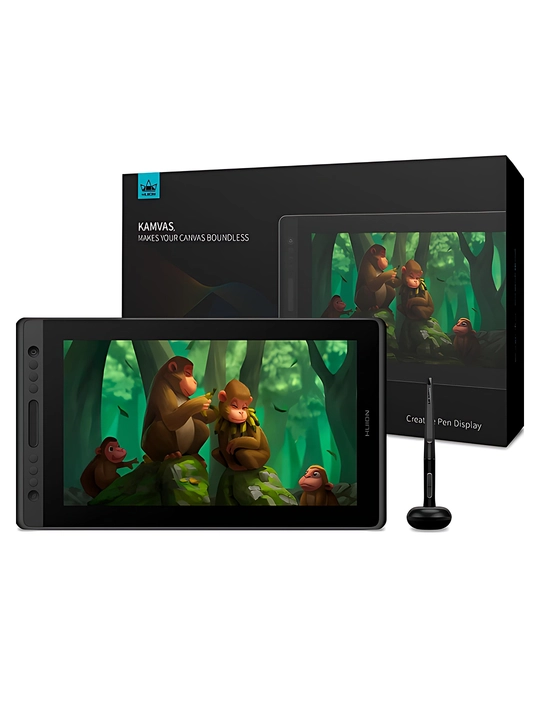 Графический монитор Huion 15,6" Kamvas Pro 16, USB-C, черный GT-156