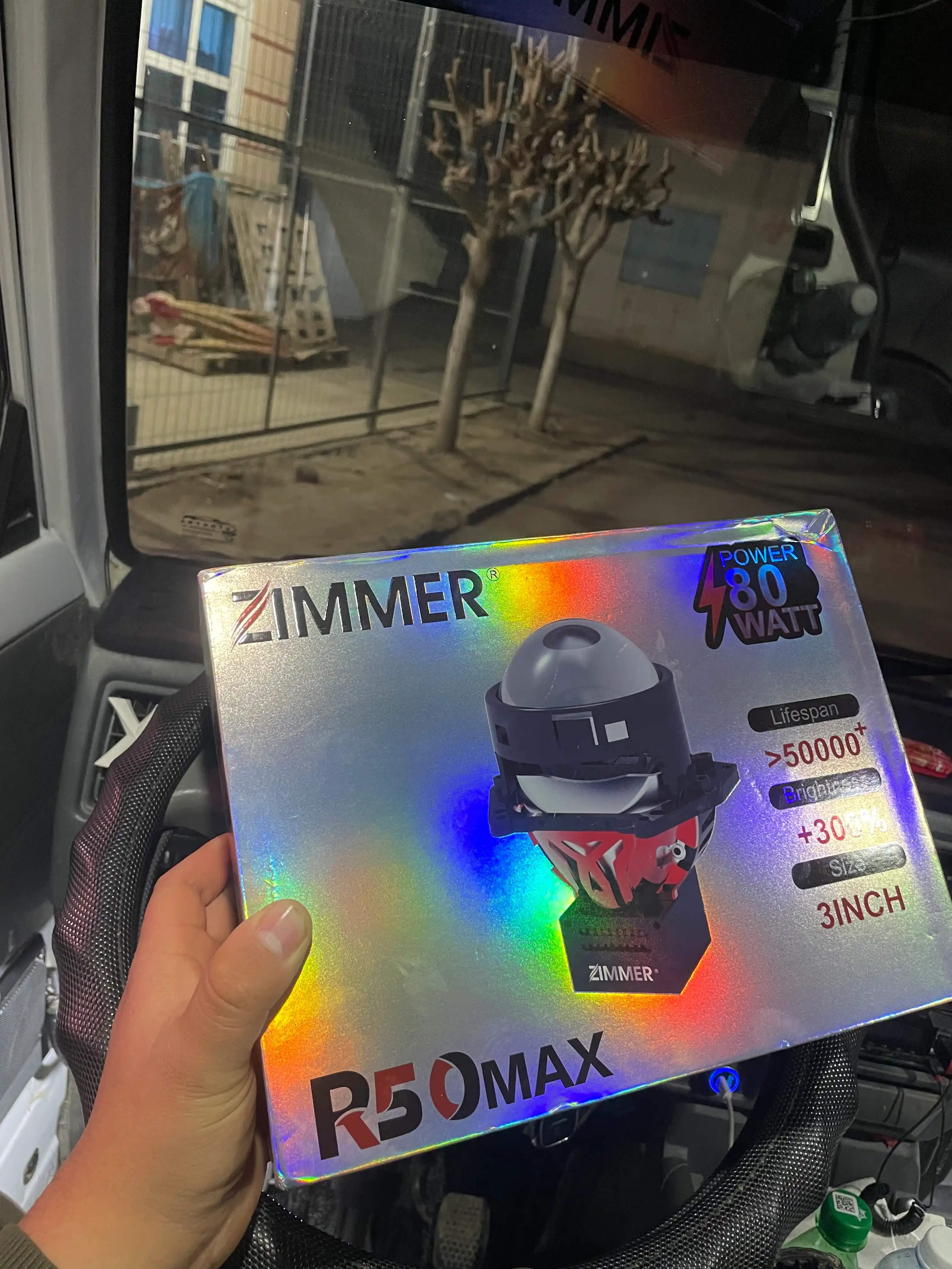 ZIMMER R50 MAX 3” Bi-Led Linza – 80W Kuchli Avto Farasi