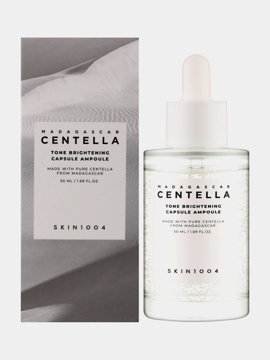 Kapsulali yorituvchi zardob SKIN1004 Madagascar Centella Brightening Capsule Ampoule, 50 ml