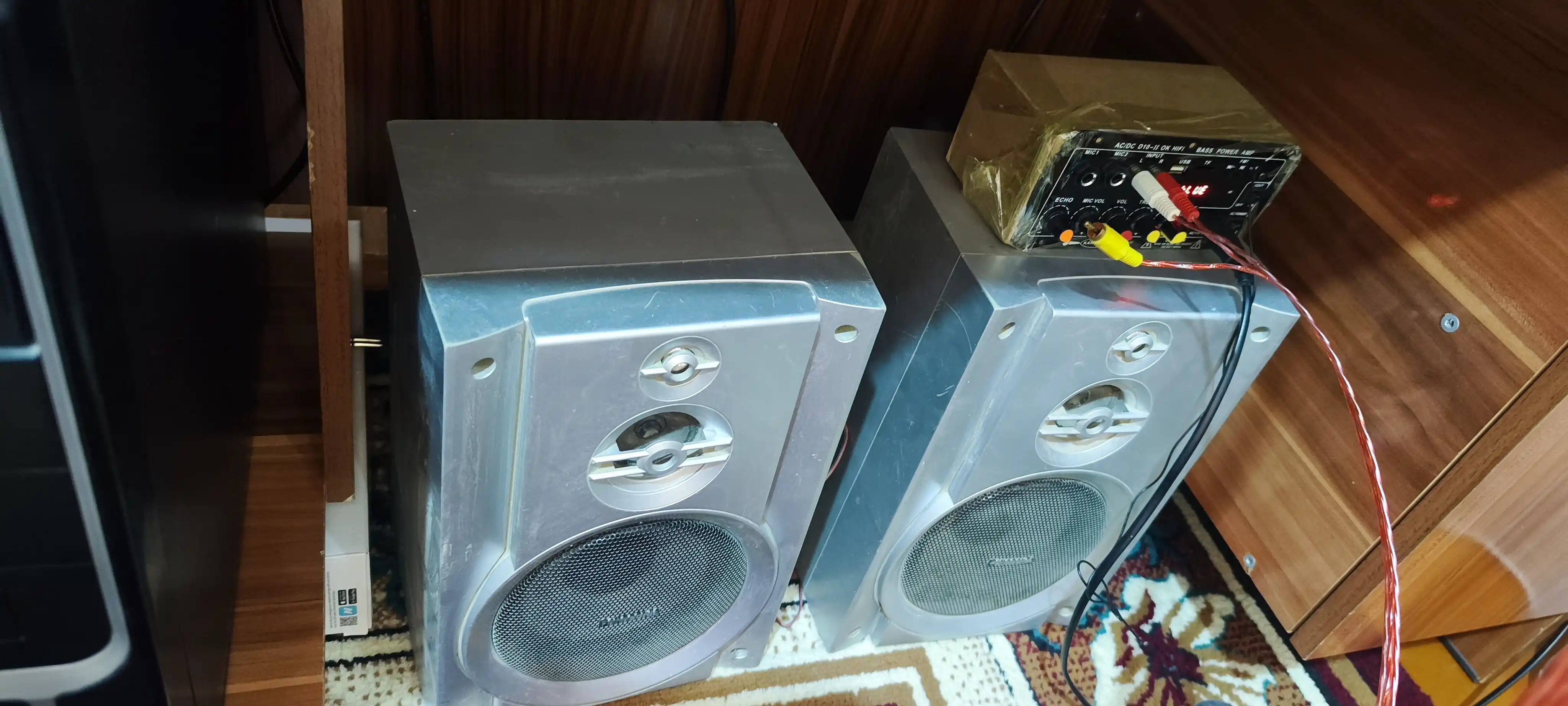 D10-II 120Вт BT/AUX/USB/TF аудиоусилитель, 1.1 канал, с сабвуфером
