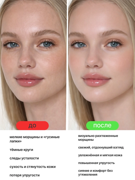 Крем для глаз SVPL Red Ginseng Living Peptide, против морщин и лифтинг эффект