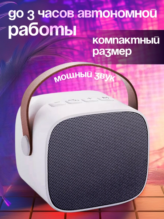 Protetin akustik tizimi, MiNi WS-887 kolonkasi, Bluetoothli K1 karaoke kolonkasi