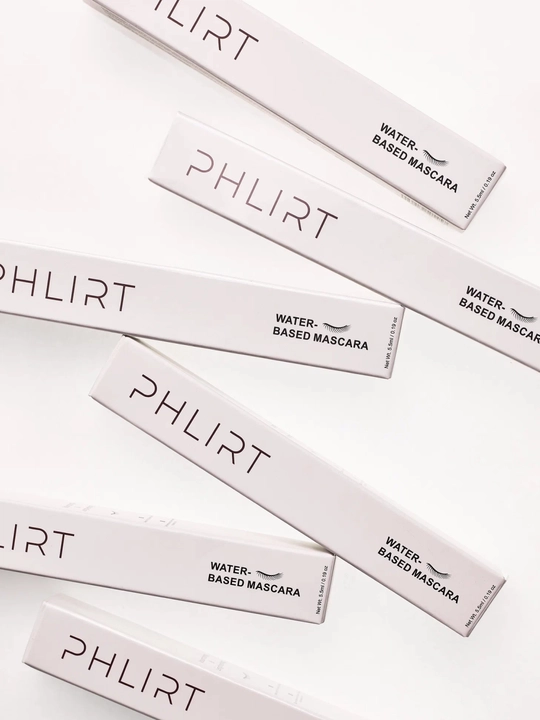 Termo tush uchun uzaytirish kirpiklar PHLIRT bilan laminatsiya effekti, 5.5 ml, qora rang
