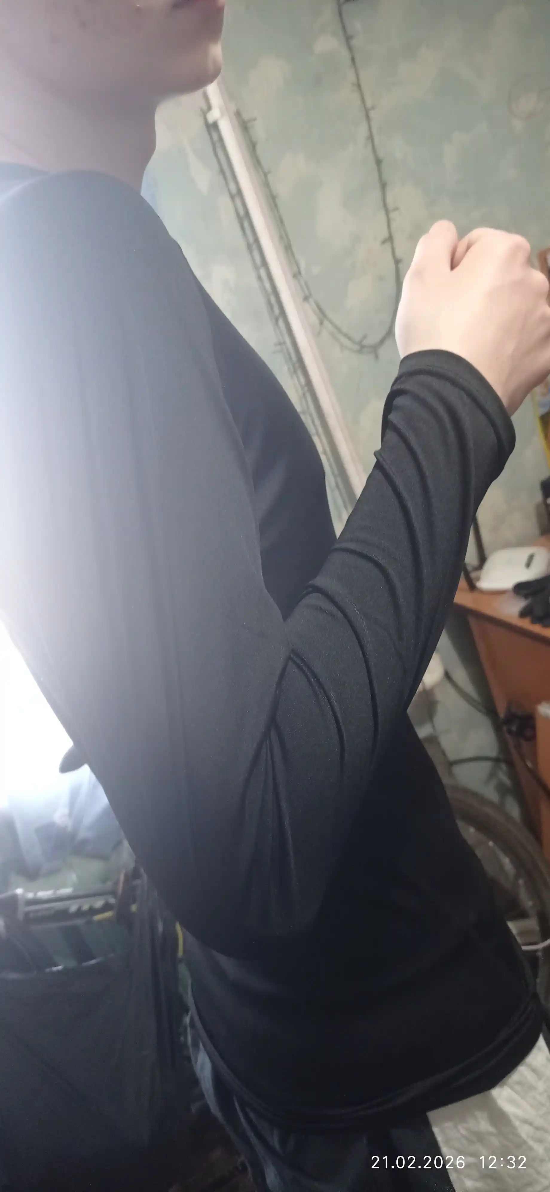 Erkaklar kompression rashgardi, sport va fitnes uchun, MMA uchun uzun yengli rashgard