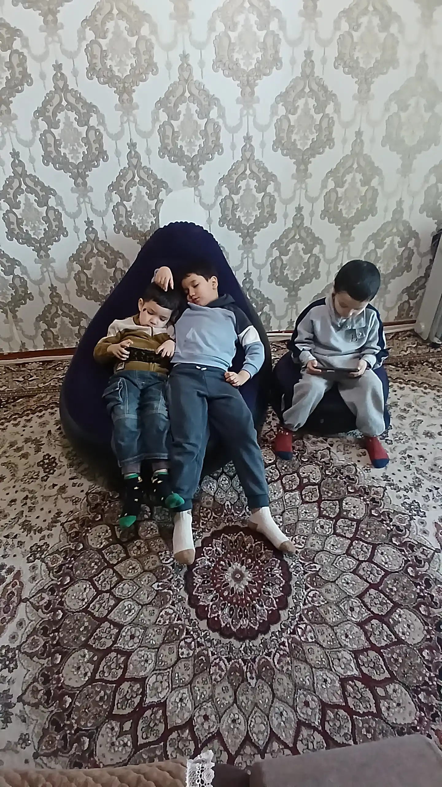 Shiriladigan pufik, kreslo, pufak, shishiriladigan pufak