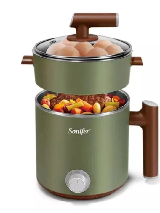 Sonifer SF-1505 ko‘p funksiyali elektr pishirgich, 600W, multicooker